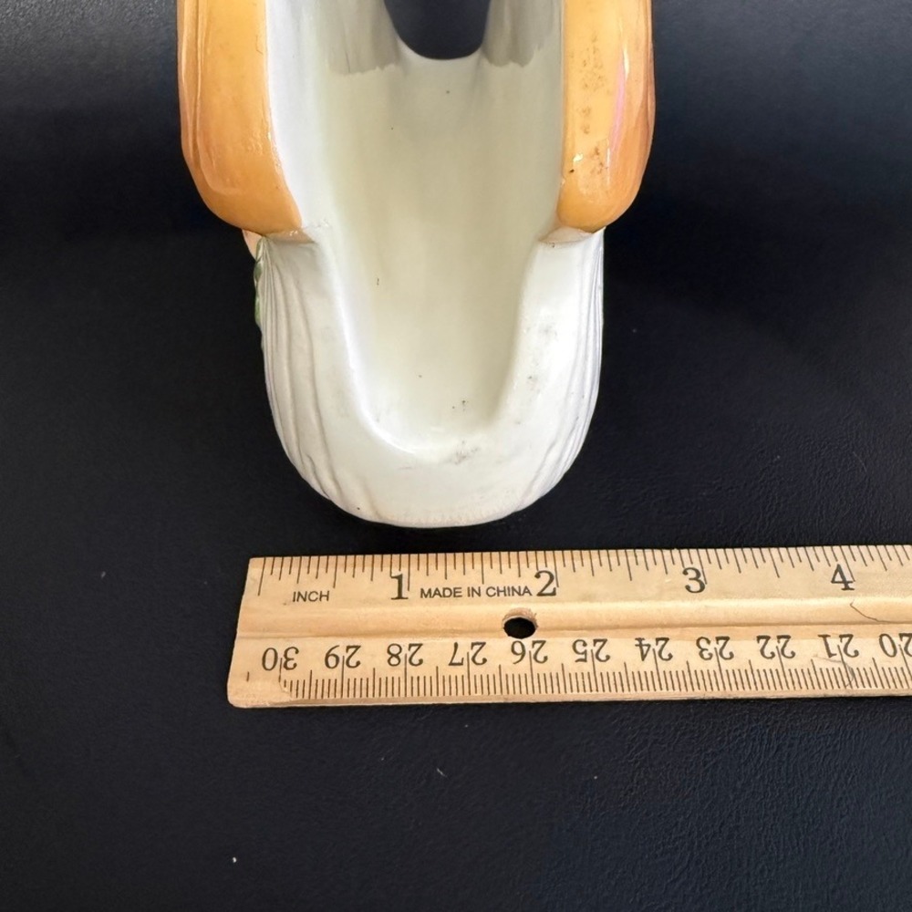 Vintage Ceramic Mushroom Napkin Holder Retro Cottagecore Kitchen - Picture 10 of 11